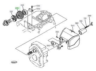 Cuplaj PTO Kubota 36830-80400