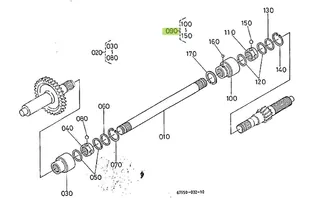 Ansamblu cuplaj spate Kubota 67950-13730