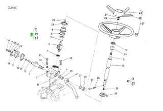 Ansamblu Direcție Manuală Kubota 38240-16100